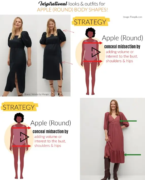 Apple Body Type Tips