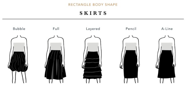 My Experience Finding the Best Skirts for a Rectangle Shape