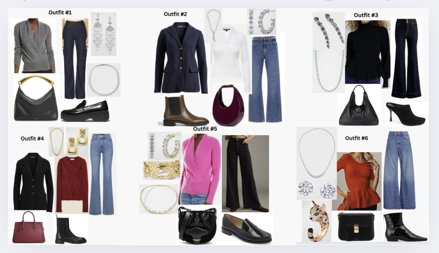 How to Style Jeans When You’re an Inverted Triangle Shape