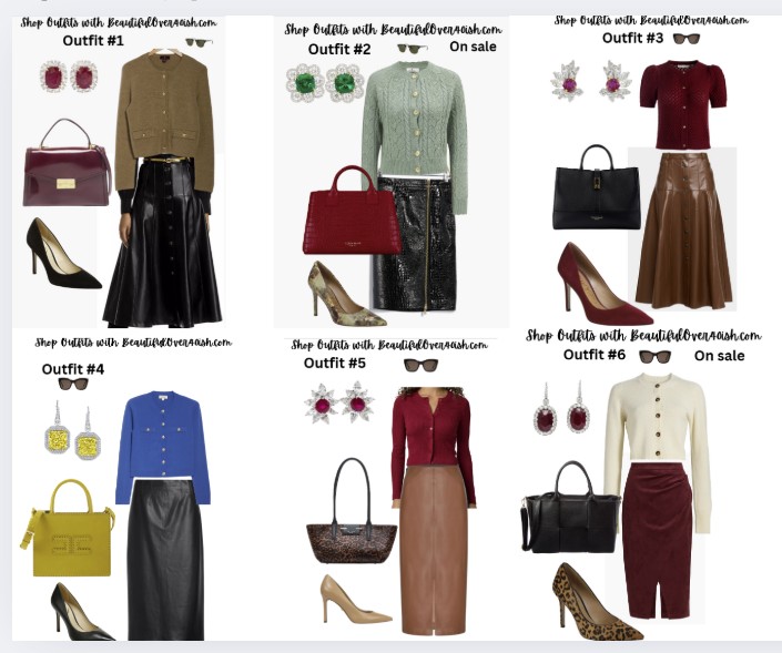 How to Style the Best Skirts for the Hourglass Shape