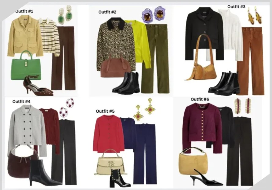 Fall Colors for the Best Styled Pear Outfits