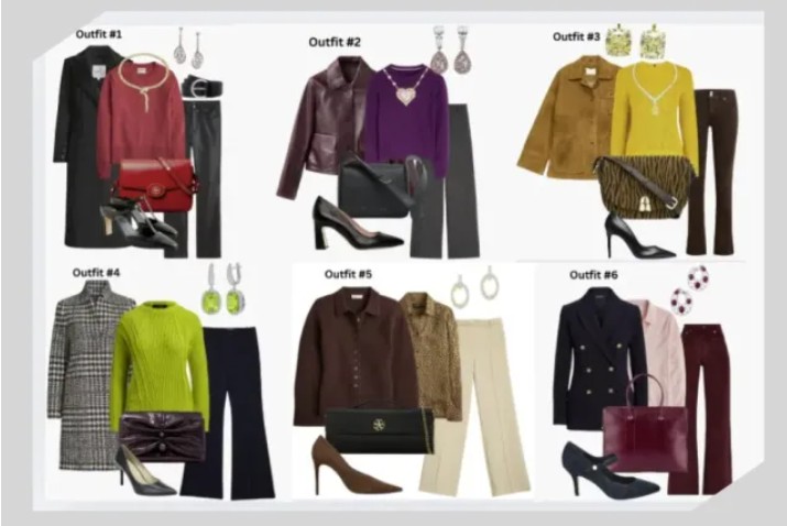 Fall Colors for the Best Styled Rectangle Outfits