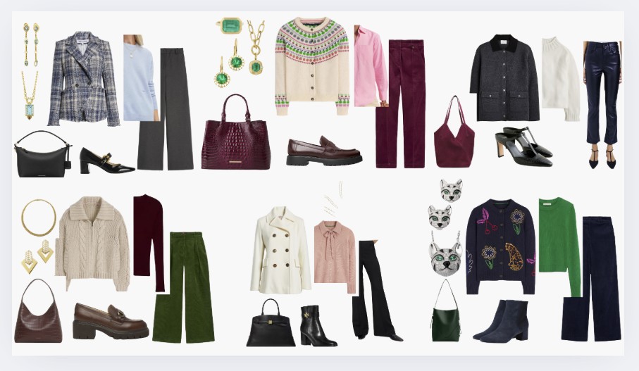 Fall Colors for the Best Styled Inverted Triangle Outfits