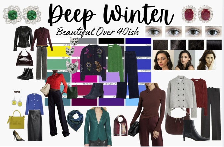 Wear Rich Tones:  Deep Dark Winter Capsule Made Simple